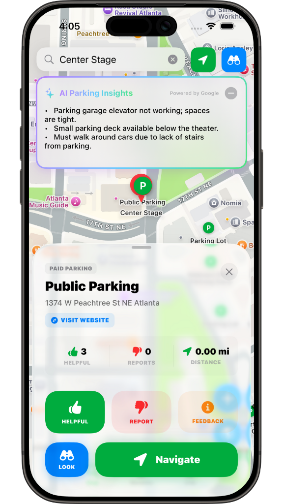 SpotSight App Interface